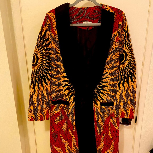 Kachi Kente Kimono/Jacket from Ace Couture — Shipped from Africa - Picture 1 of 2